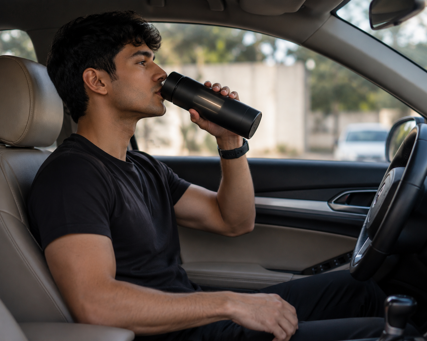 Smart Water Bottle with Glow Reminder – Track Daily Hydration
