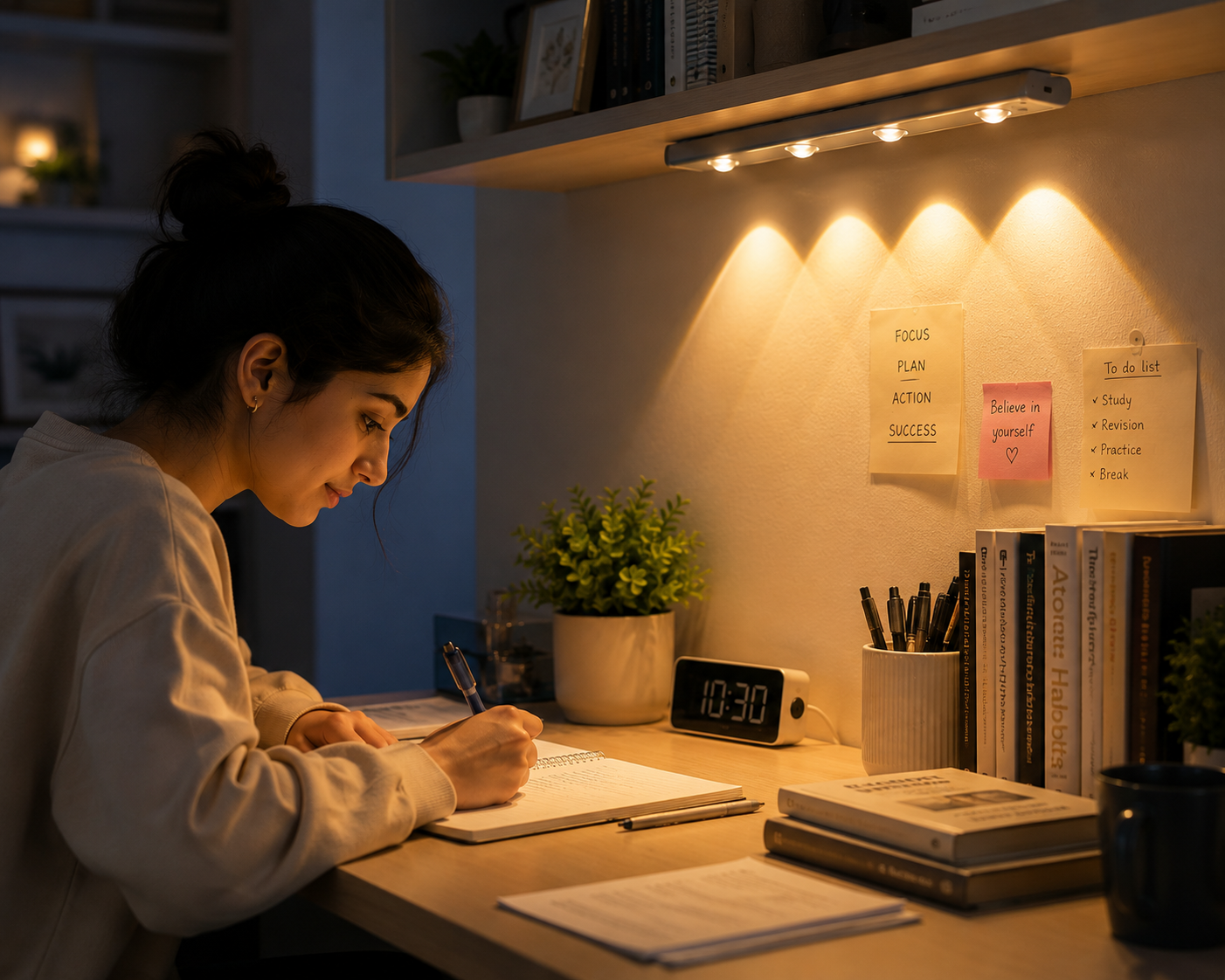 Motion Sensor LED Cabinet Light – Wireless Wardrobe & Kitchen Light